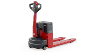 Der T14 B glänzt mit ergonomischem Design, kraftvollem Handling, durchdachtem Sicherheitskonzept und einfacher Wartung für Indoor-Einsätze Niederhubwagen T14 B von Linde