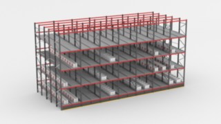 Paletten Einfahrregal