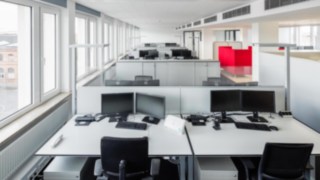 Renovierte Büroräume bei Linde Material Handling Renovierte Büroräume bei Linde Material Handling