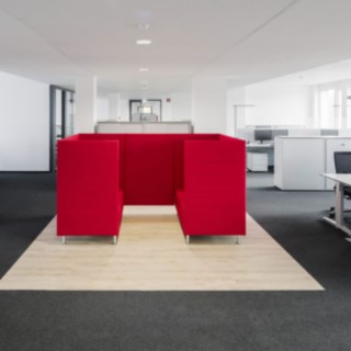 Renovierte Büroräume bei Linde Material Handling Renovierte Büroräume bei Linde Material Handling