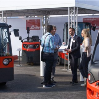 Messestand von Linde auf der Inter Airport 2017 Messestand von Linde auf der Inter Airport 2017