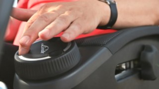 Mit dem Mini Wheel Stapler lenken