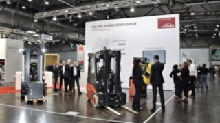 Linde Gemeinschaftsstand auf der GGS 2019 Linde Gemeinschaftsstand auf der GGS 2019