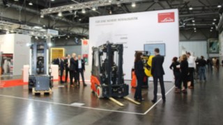 Linde Gemeinschaftsstand auf der GGS 2019 Linde Gemeinschaftsstand auf der GGS 2019